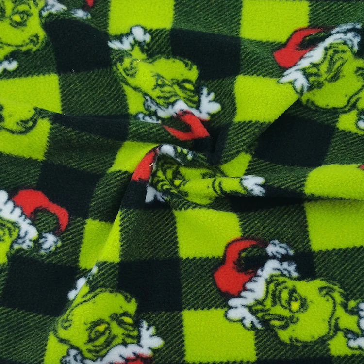 Хорошая цена, 100% полиэстер, мягкая фланелевая флисовая ткань с принтом для детского одеяла