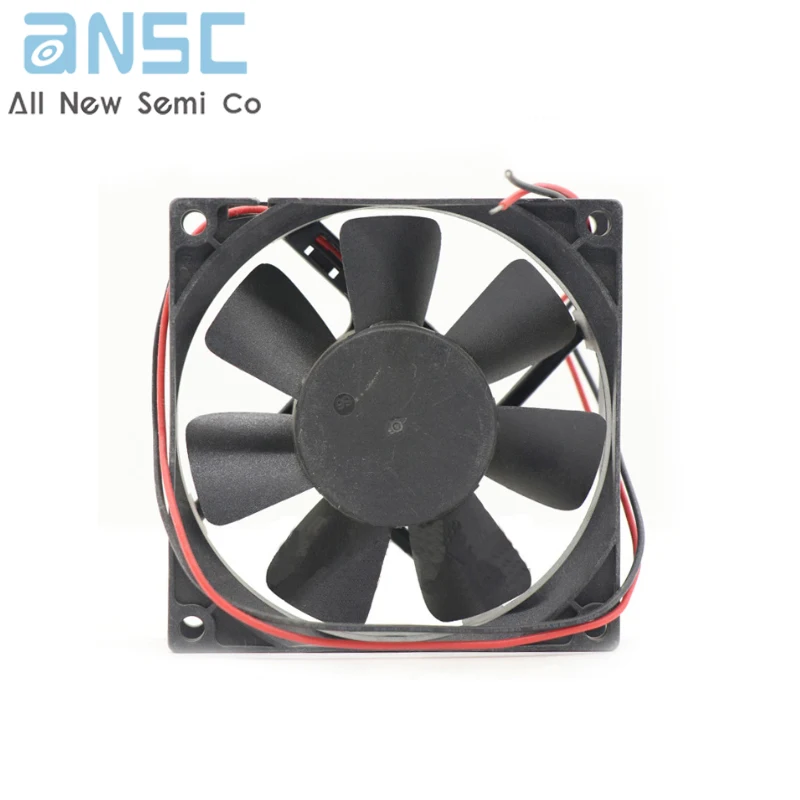 Original Axial flow fan AQ0812LB-A70GL 12VDC 0.12A 80X80X25mm Industrial DC ventilation and cooling fan