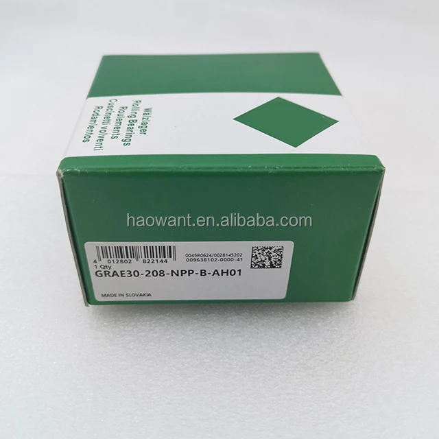 Agricultural Bearing GRAE30-208-NPP-B-AH01 Radial Insert Ball Bearing GRAE30-208-NPP-B