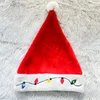 Stuffed led christmas hat