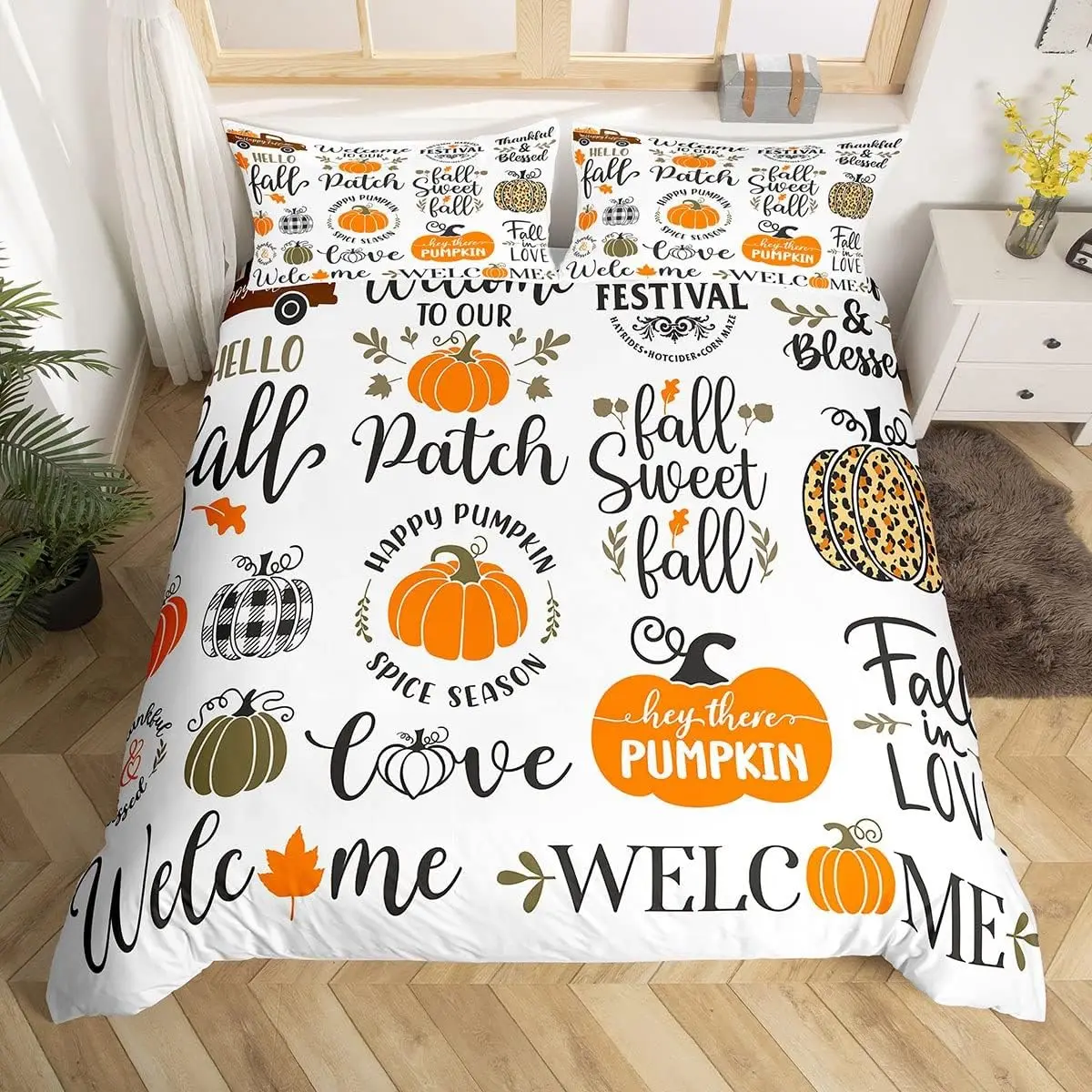 Wholesale Super Soft Thanks Giving Day Printed Sheet Set