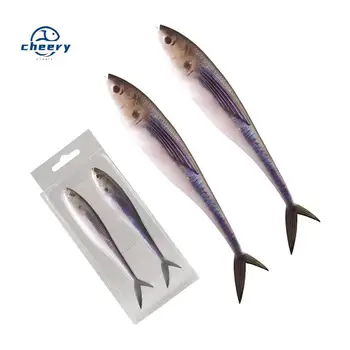 CHEERY 3D Printed Silicone Soft Bait Swim Bait Fishing Lure for Zander & Pike-Lake & River Use – Soft Lure – view 2