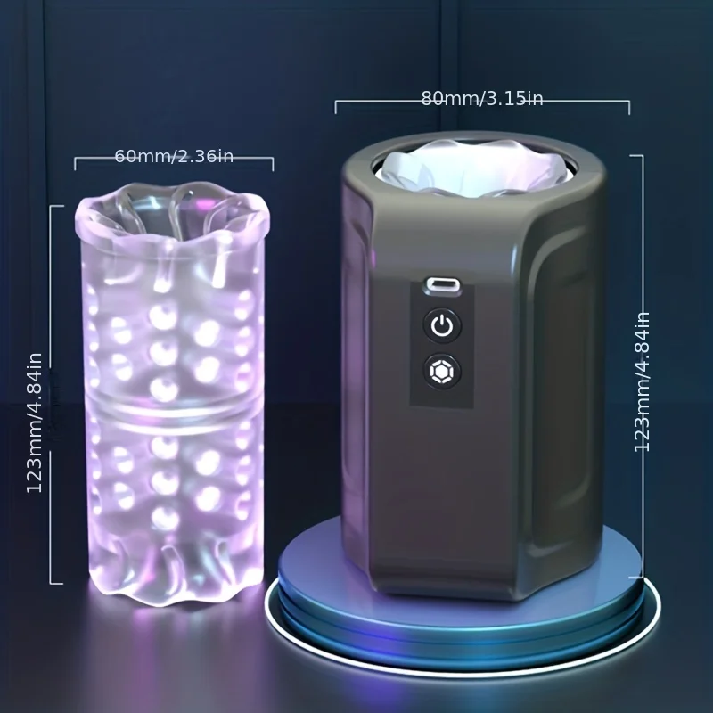 female orgasm with vibrator Whirlwind Pro - Rotating and Sucking Automatic Masturbator main image 1