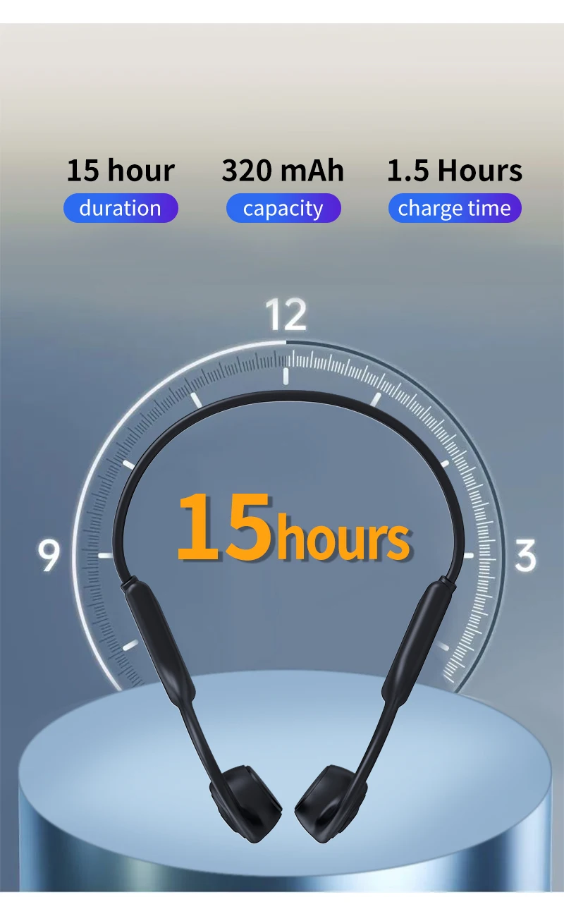 X7 Bt Bone Conduction Earbud Openear Earphones Sport Wireless Ip55