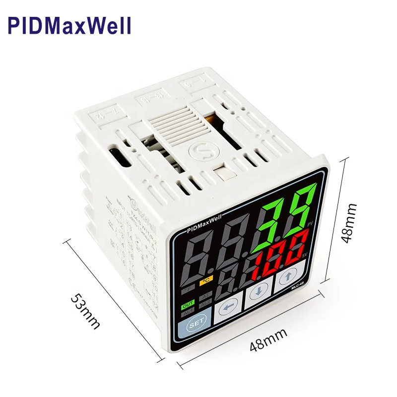 MLC-48 Economic Digital Pid Temperature Controller Regulator for Over Furnace with Ssr and Relay Output