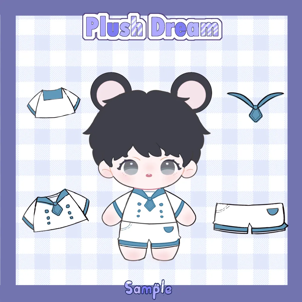 Customize Your Own Design Plushies Cute Stuffed Soft Plush Figure Toys Handmade Plush Kpop Dolls Outfit