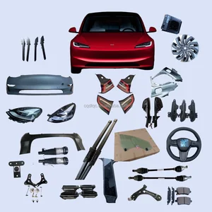 Original Accessories Rims Wheel Front Bumper Headlight Fender Carbon Fiber Body Parts for tesla All Series tesla Model 3 Y X s