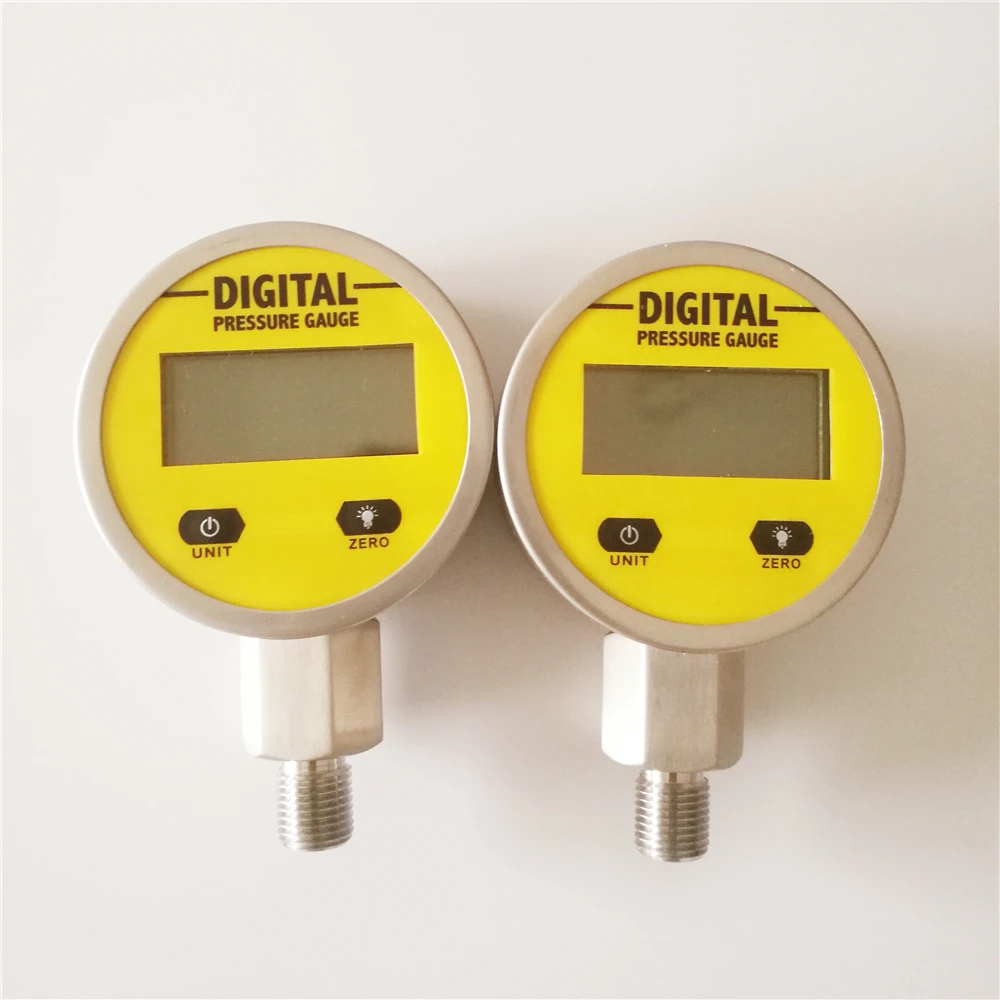Pressure Gauges Digital Display Oil Pressure Hydraulic Pressure Test Meter 3v 25 Pressure Gauges Digital Display Oil Pressure Hydraulic Pressure Test Meter 3v 25