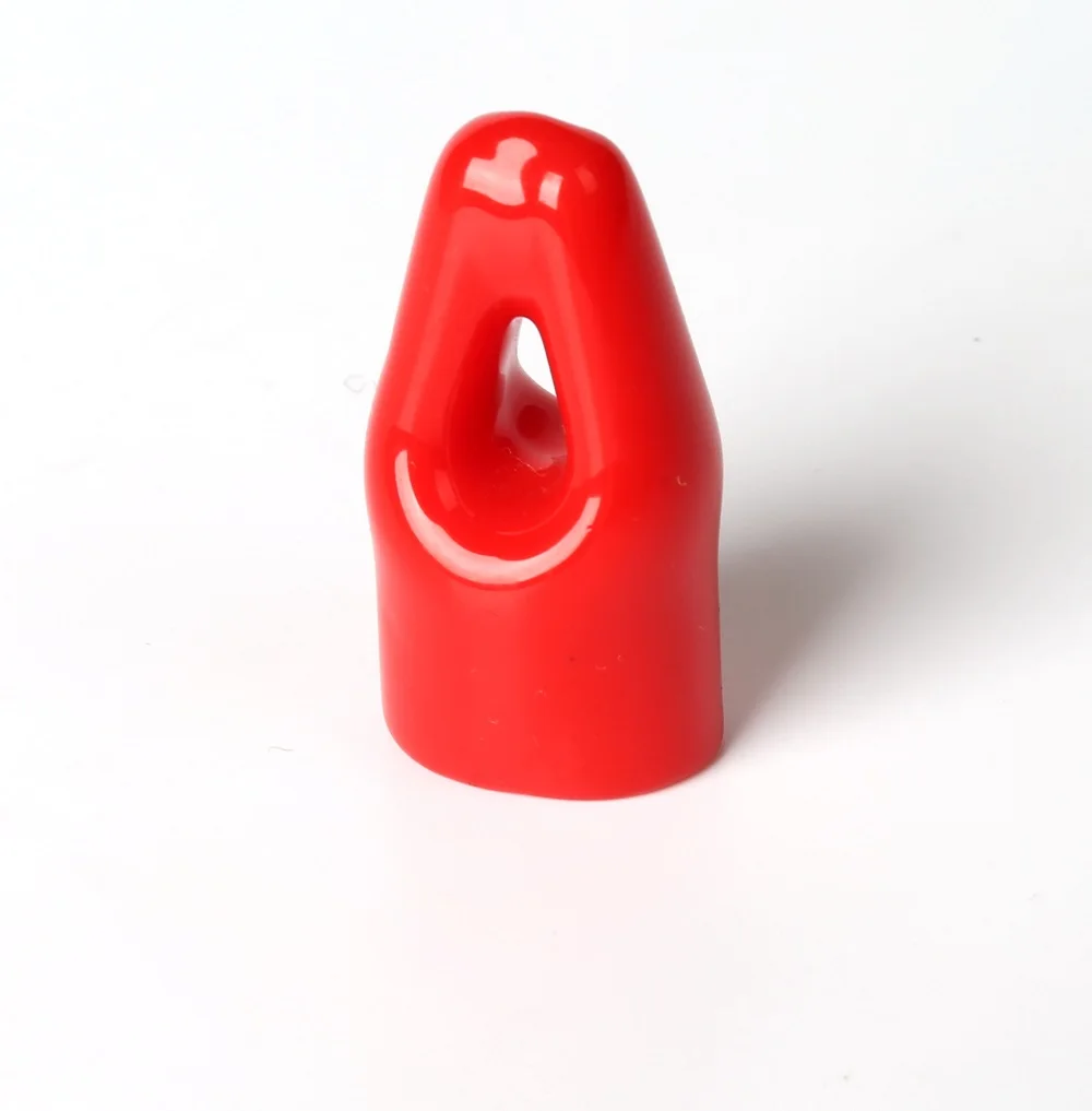 High Quality Red Color Plastic Vinyl Hanger Caps End Cover