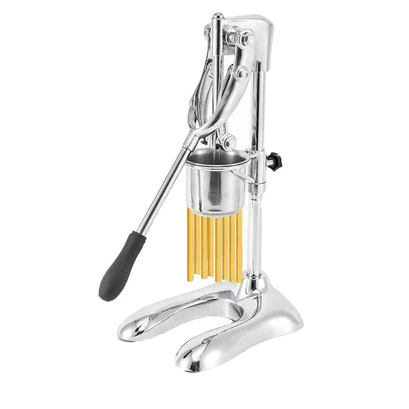 30cm Extra Long Commercial Manual French Fries Squeezer Heavy Duty Potato Press French Fries Making Machine