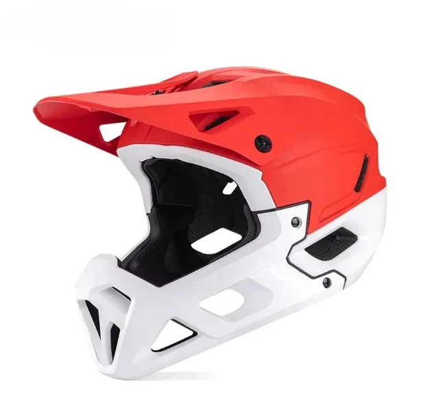 Wholesale Adult Mountain Bike Full Face Helmet - Reinforced Impact-Resistant Shell for Downhill & Racing