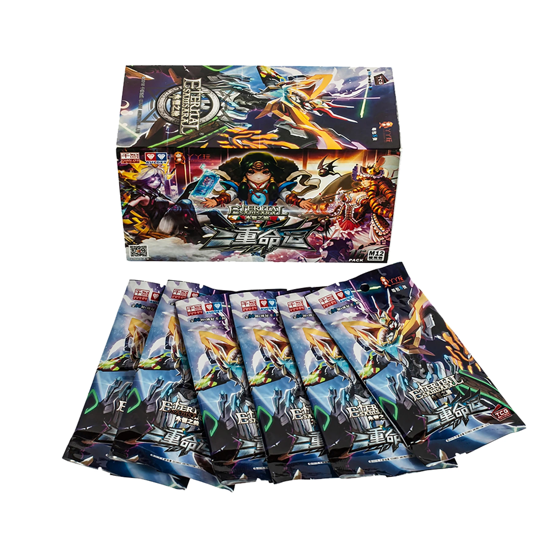 Custom Trading Card Game Booster Pack - Premium Foil Print Collectible  Cards in Custom Packaging for B2B Orders