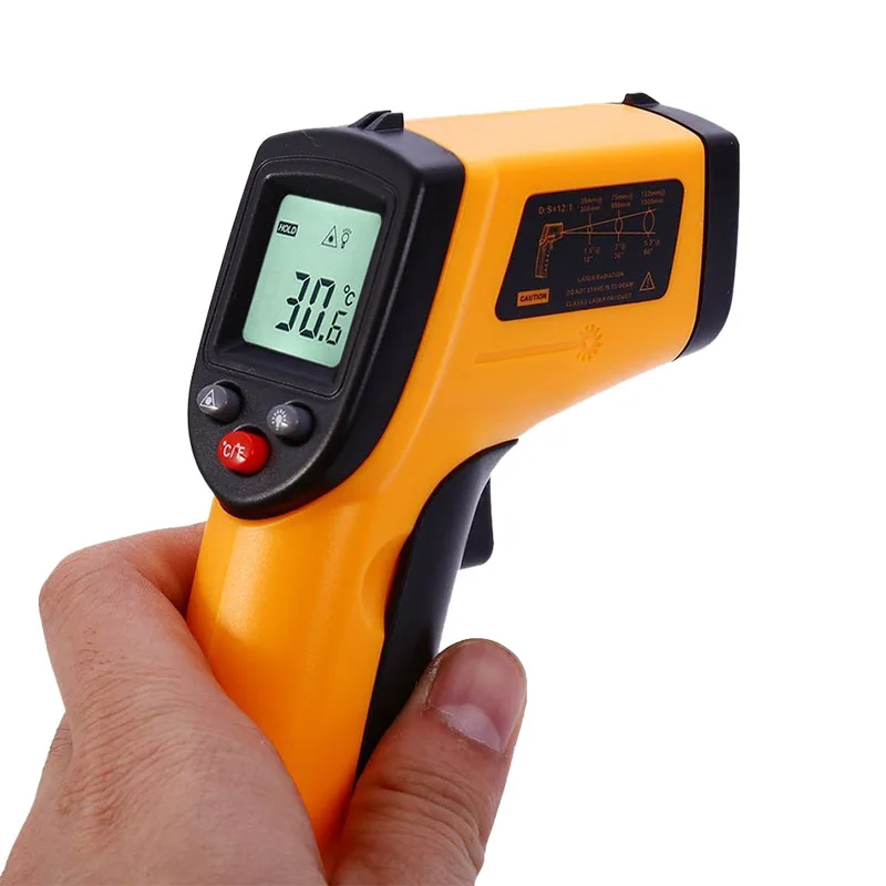 GM320 Non-Contact IR Infrared Laser Digital LCD Thermometer Temperature Gun 