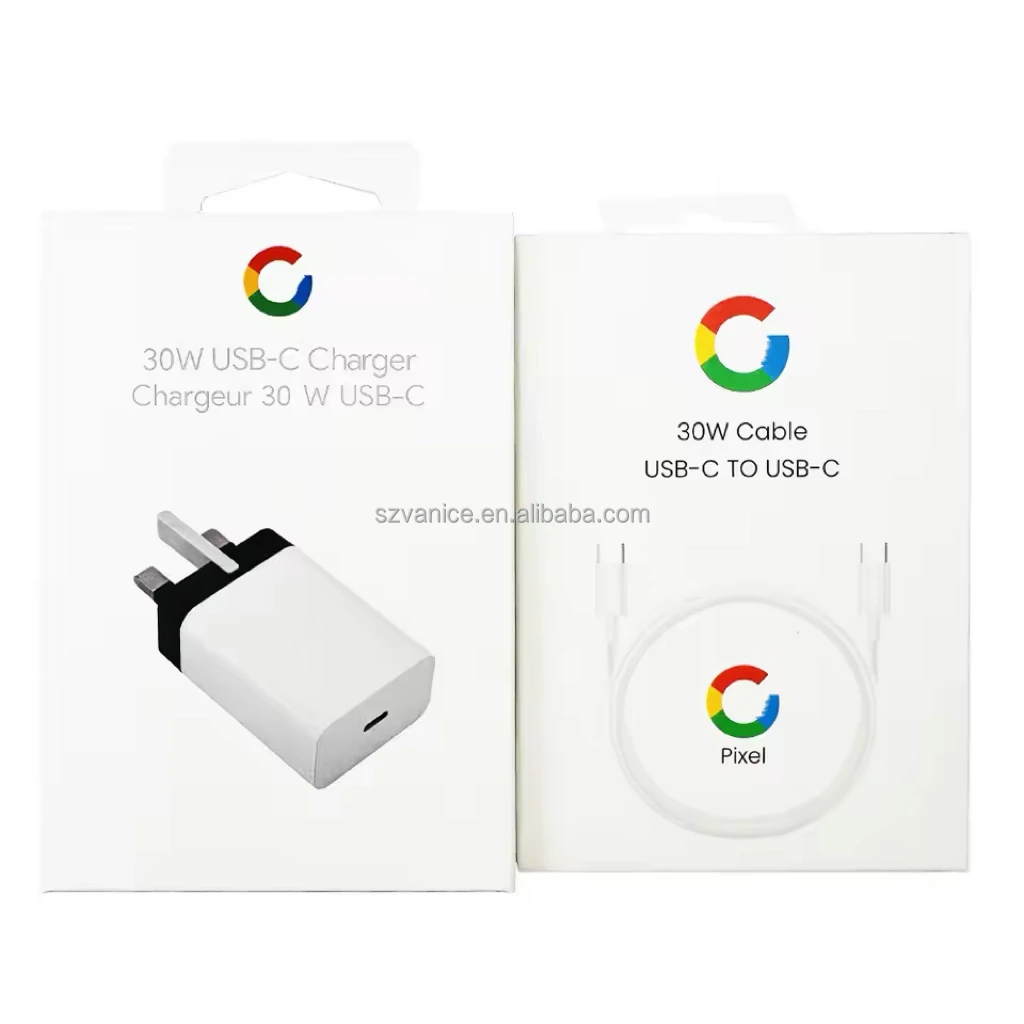Google Pixel 18w Fast Charger Type C Genuine OEM Google 18W Fast Wall Charger Head Adapter Type C USB Pixel  XL