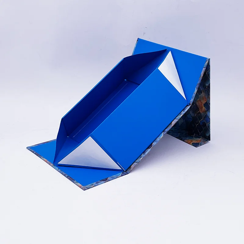 Custom Logo Luxury Magnetic Closure Folding Gift Box Durable Cardboard Packaging Box for Jewelry Cosmetics Clothes manufacture