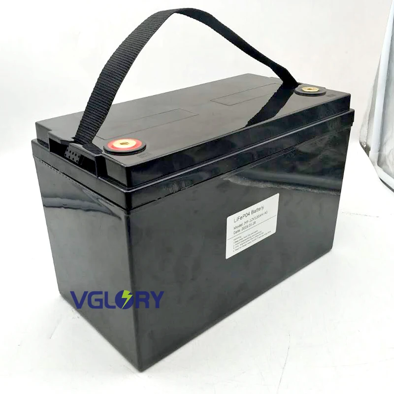 Environmental rechargeable 12v 100ah lithium iron battery pack