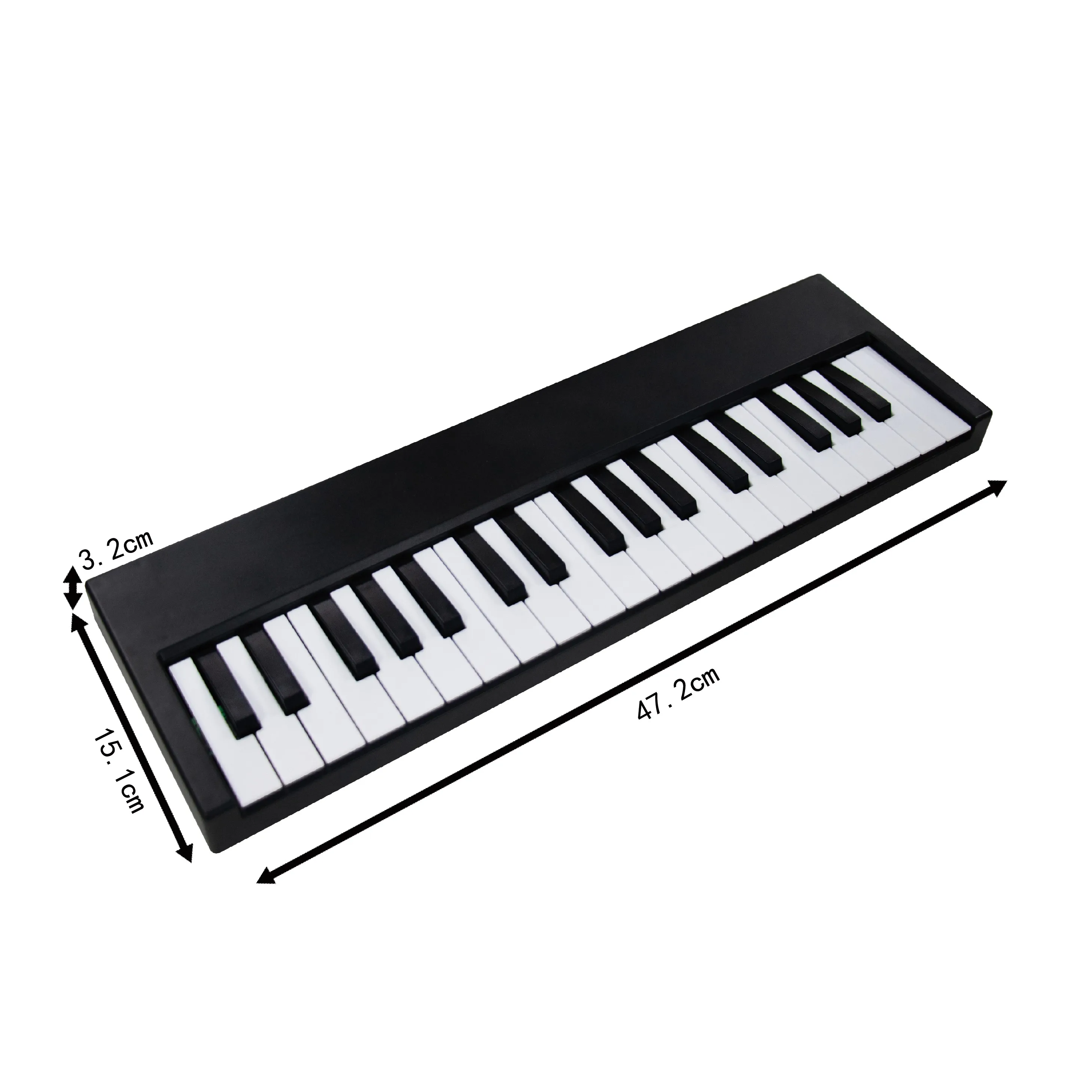 Clavier Piano électronique 37 Touches Avec Micro – Pour Débutants, Enfant, Multifonction, Noir