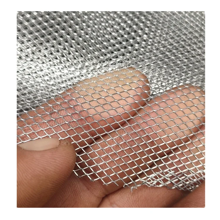 ultra Fine Aluminum Expanded Metal Mesh Sheet for Producing Electric Mosquito Swatter