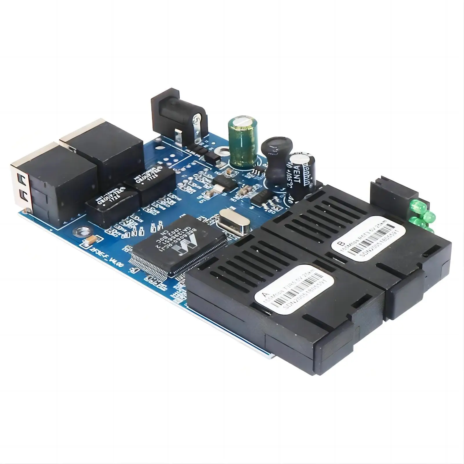 Switch Pcb 4 Port 100mbps Fiber Optic Transfer Switch