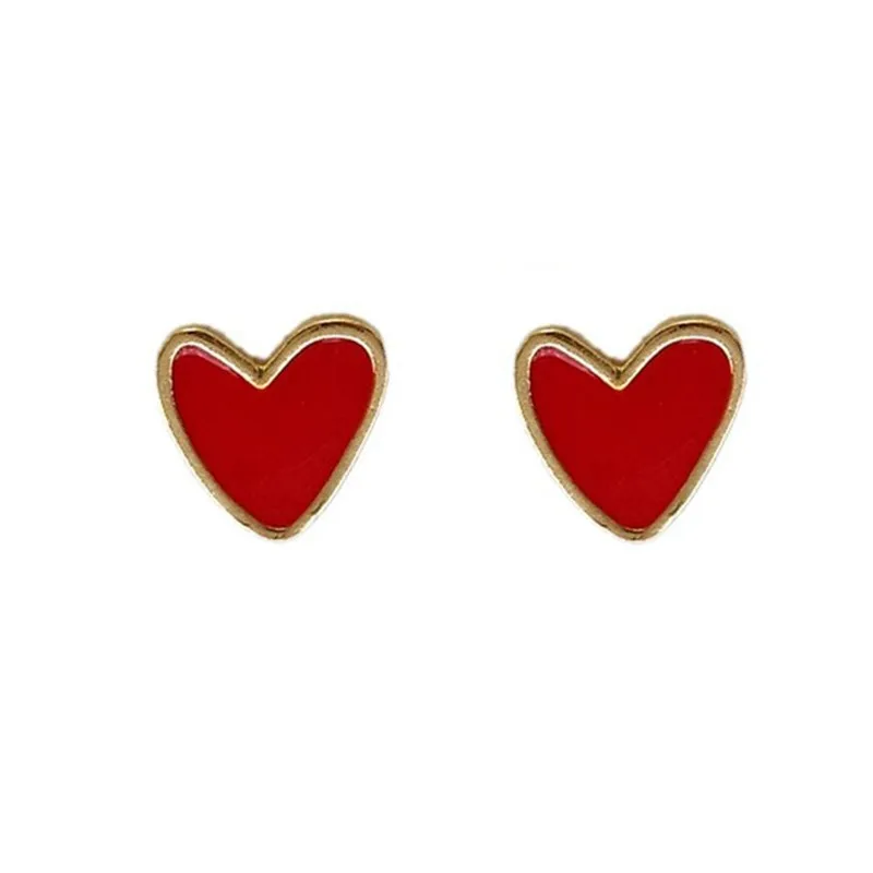 Custom Red Heart Hard Enamel Lapel Pin