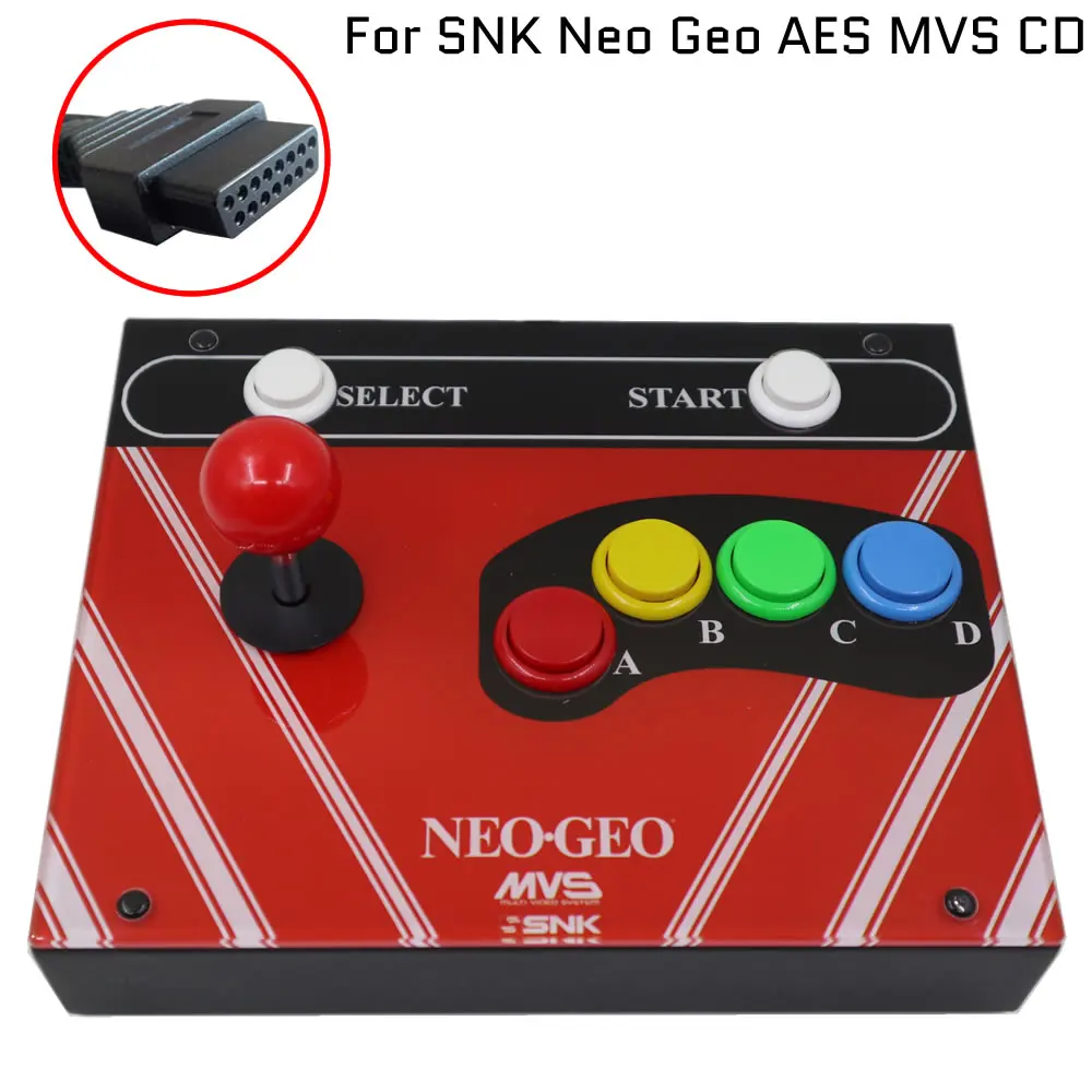 RAC-J600S-NEO 6 Button Arcade Joystick for Neo Geo AES MVS CD