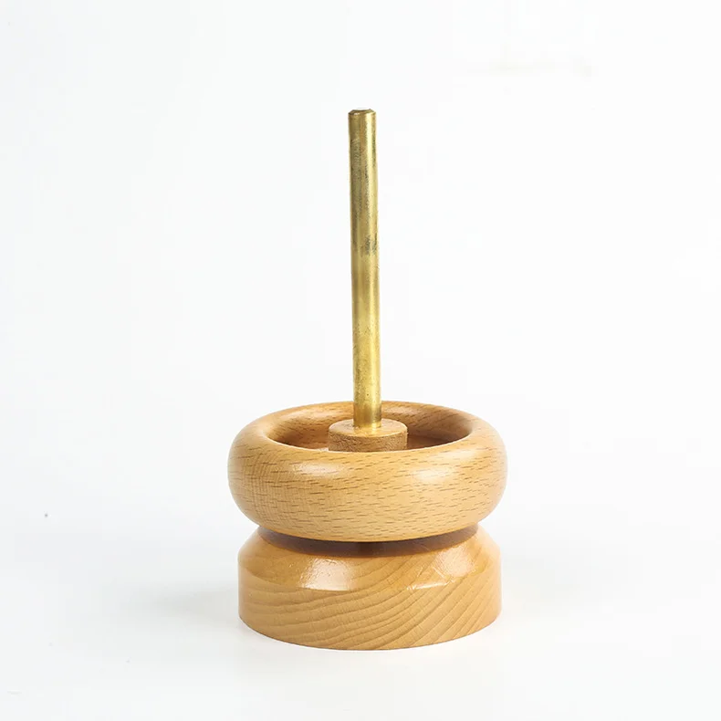 Wooden Manual Bead Spinner For DIY Jewelry Making Tools Spinner Holder