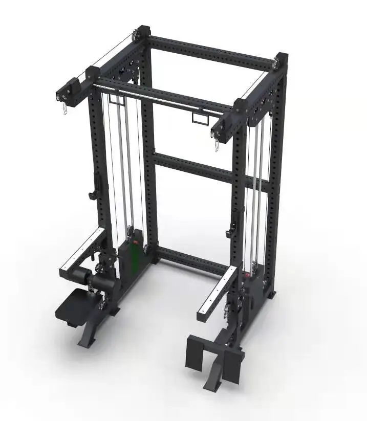 Crossmax power rack оборудование для тренажерного зала многофункциональный роликовый кабель