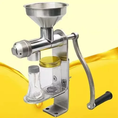 Hand Operated Peanut Oil Press Oil Squeezing Machine Extractor