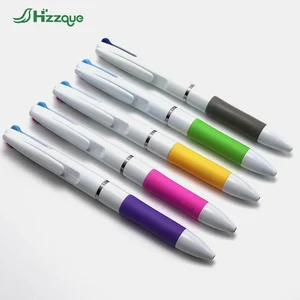 Promotional 3-in-1 Multicolor Ballpoint Pen Customizable Sports Body Logo Economically Priced 1.0mm Writing Width Plastic Pen