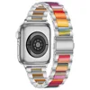 Rainbow among silver