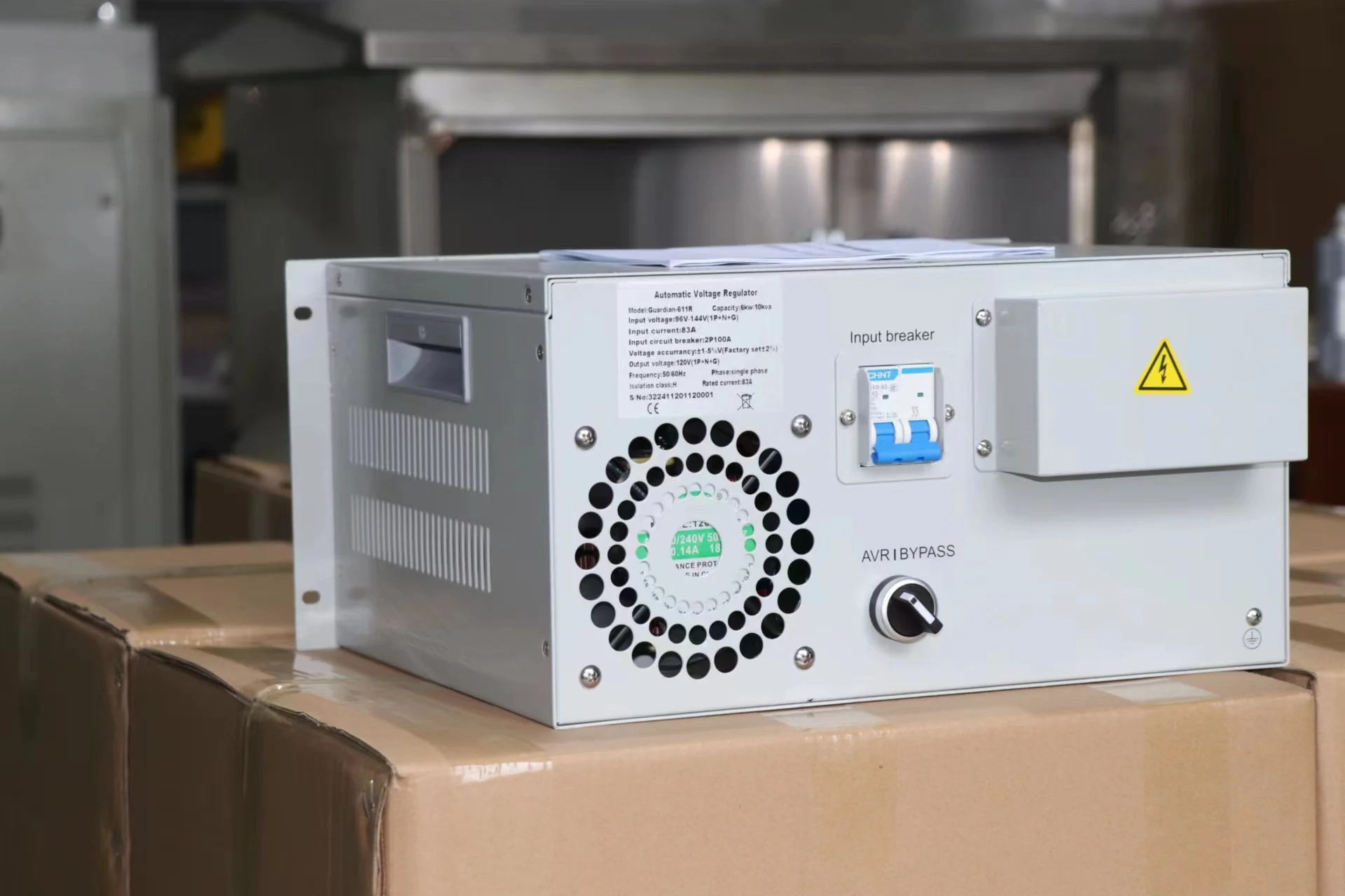 Good Quality Automatic Single Phase 5KVA Voltage Stabilizer for UPS Rack Mount Single Phase Ac Voltage Regulator