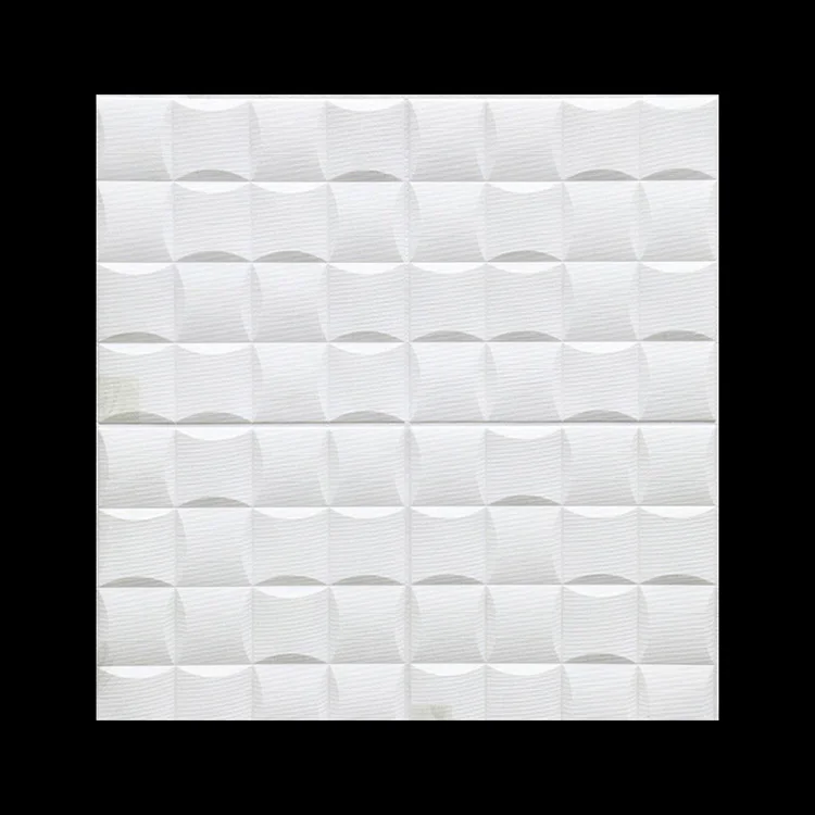 Noise reduction waterproof 3d wall panel 10mm thickness wallpaper stickers 3d embossed wall coating