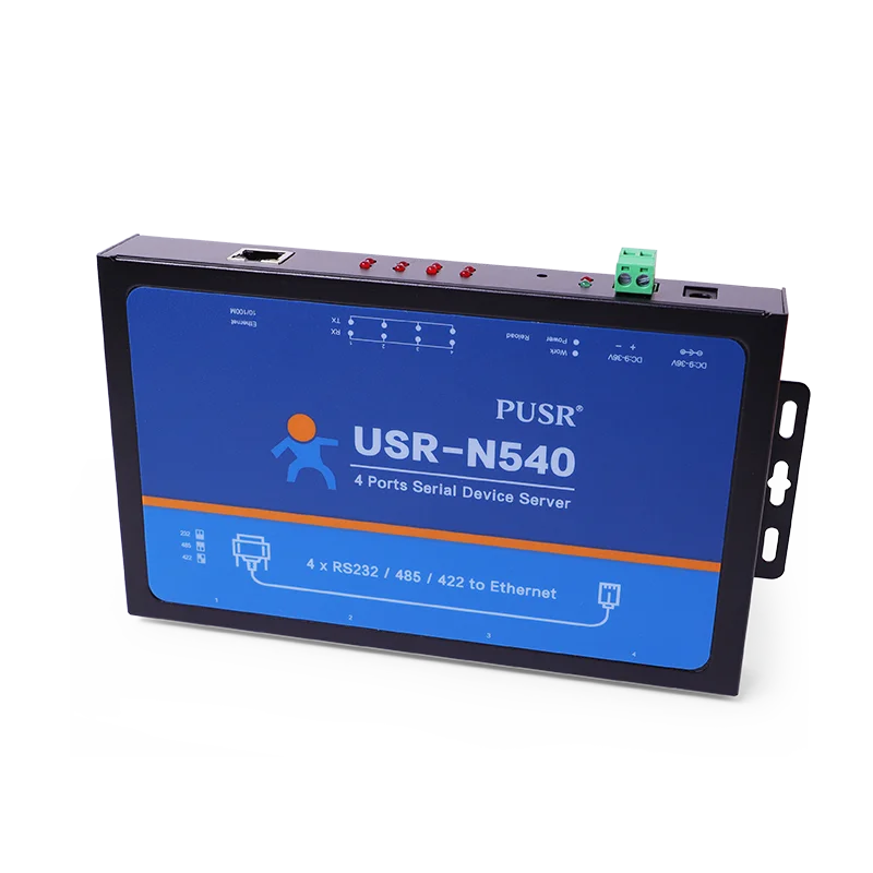 RS485 To Ethernet Converter DIN Rail Facesunny RS485 To Ethernet