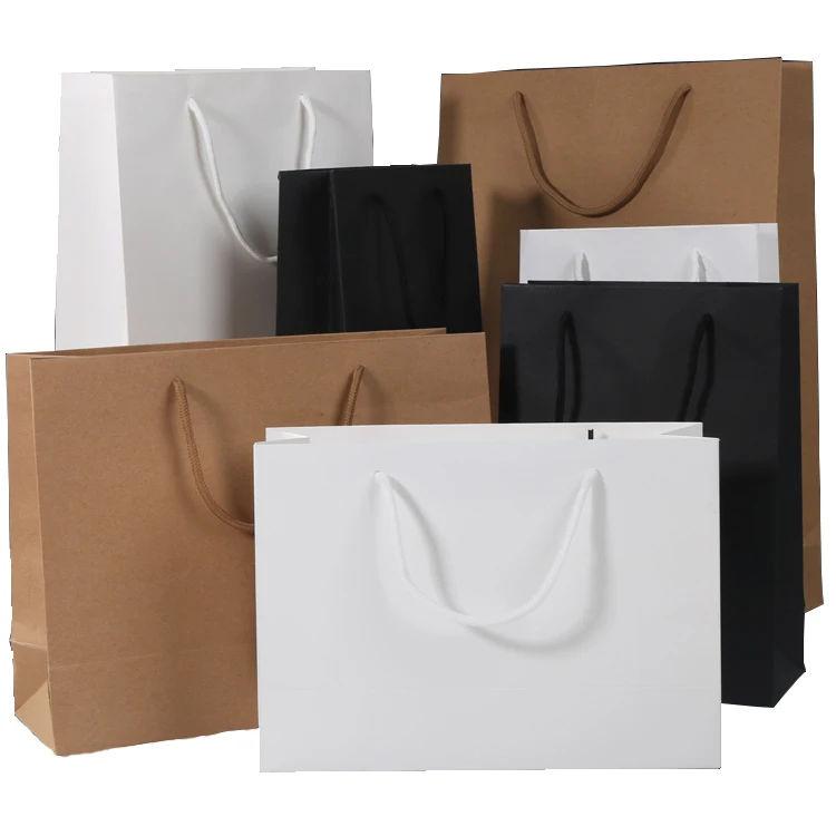 Luxury Design Custom Shopping Bags Paper Carrier Bags With Your