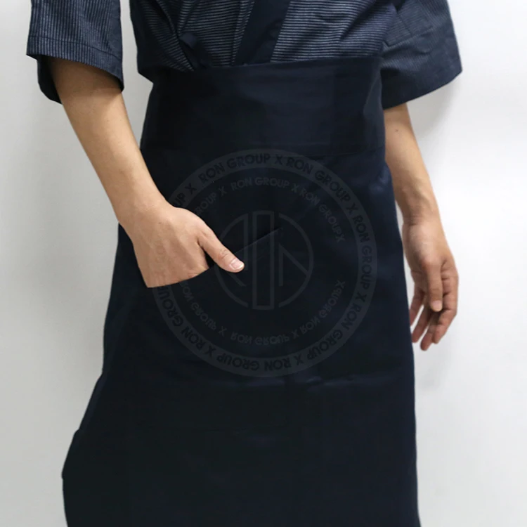 Nice different colors hotel staff clothing with pockets restaurant cooking lchef aprons