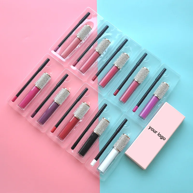 Luxury Vegan Diamond Lip Gloss Oil - Waterproof & Shimmer