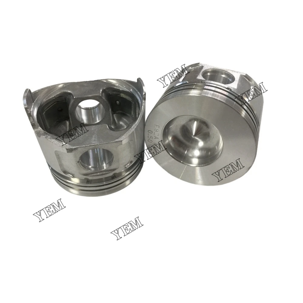 3x for Yanmar Piston Kit 0.5MM 3TNV82A Engine Spare Parts 4
