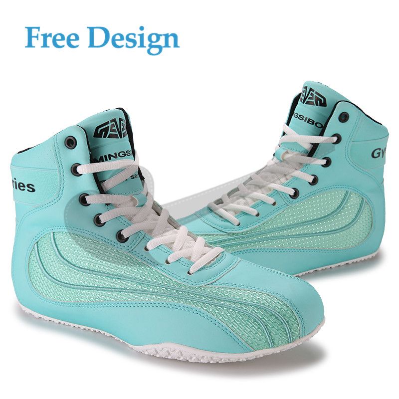 Оптовая продажа, профессиональная боксерская обувь для борьбы, тренировочные ботинки, спортивные кроссовки