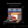 1:64 Steamed Bun Shop Miniature Scene with Light