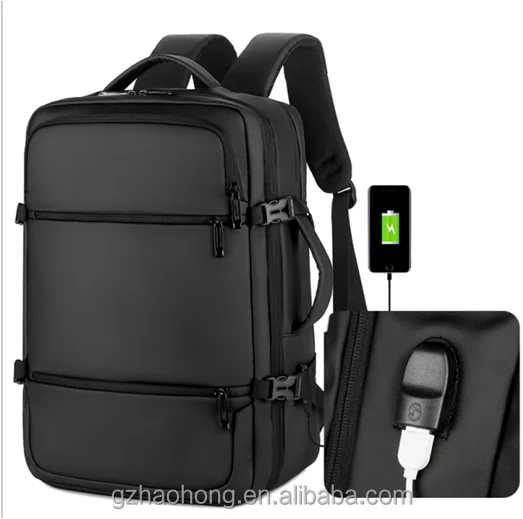 Multi Function Fashion Business Travel Laptop Backpack High Quality large capacity Durable Oxford College School Bags