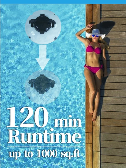 Hot Sale Swimming Pool Cleaning Robot Rechargeable Cordless Cleaner Wireless Vacuum