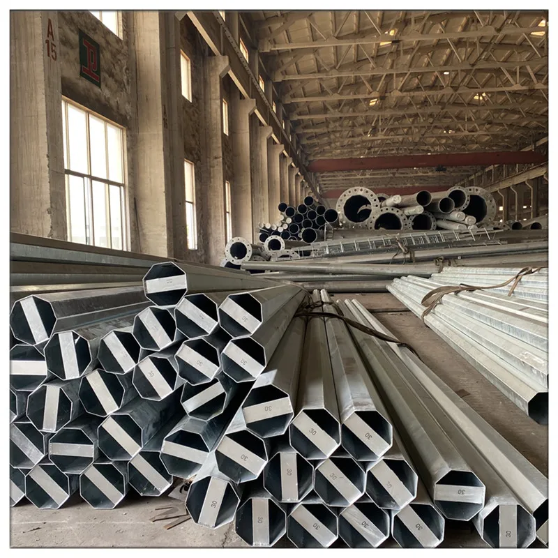 8-угольный трубчатый полюс горячего цинкования стандарта NEA, Филиппины