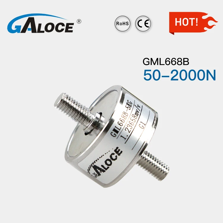 GALOCE Miniature Threaded In Line Rod End Tension And Compression Load Cell