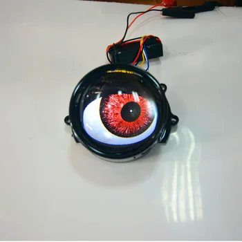 3 Inch Multmodes WiFi Controlled Led Projector Turning Driving Blink Angel Eyes Devil Eye for Lamp Car Most Popular Headlight