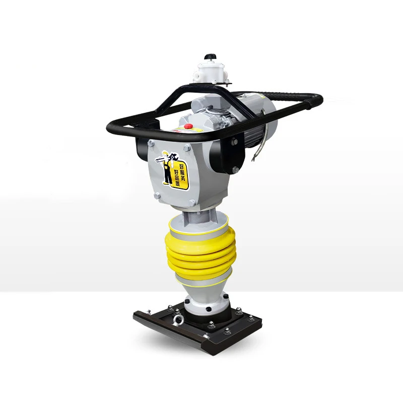 FM125 3 кВт Электрический трамбовочный трамбовщик новый прыгающий уплотнитель строительство дорожные работы промышленное применение сердечник двигателя