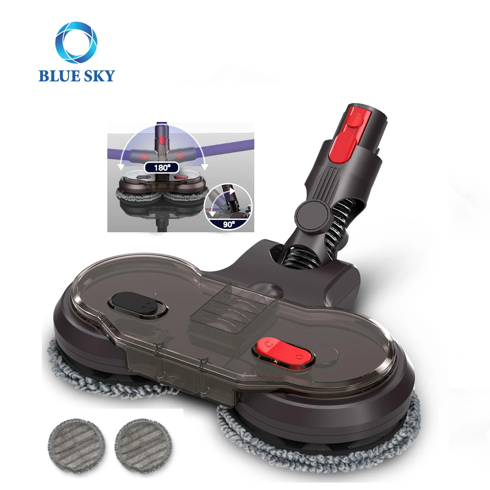 Electric Vacuum Cleaner Wet Dry Mopping Head With Removable Water Tank