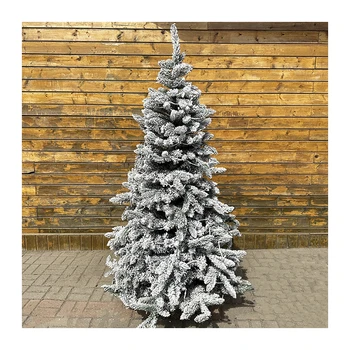 High Quality 5-10ft Multi-style XMAS Tree PE PVC Artificial Christmas Tree Holiday Decoration Trees with Led Light