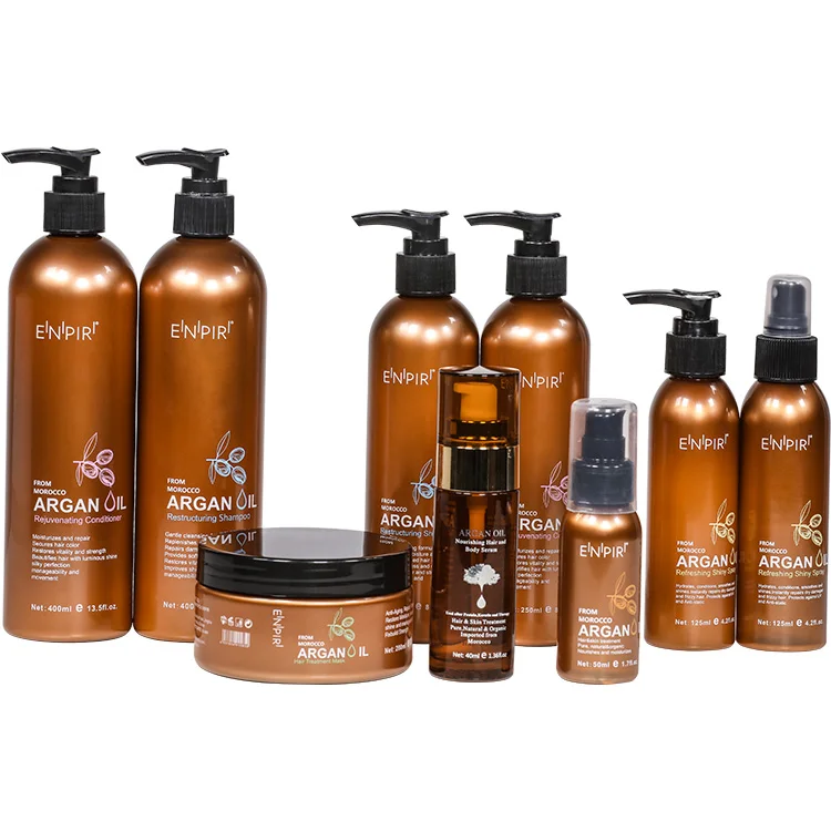 
Заводская торговая марка органическое аргановое масло питательный увлажняющий шампунь 250 мл 400 мл Кондиционер OEM 