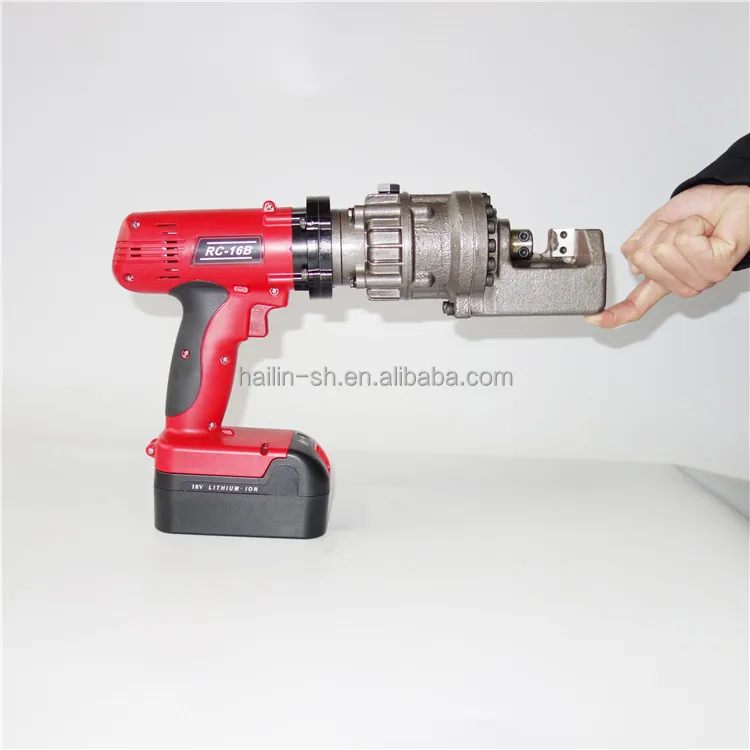 Electric Hydraulic RC-16B Rebar Scissors - Industrial Grade Steel Bar ...