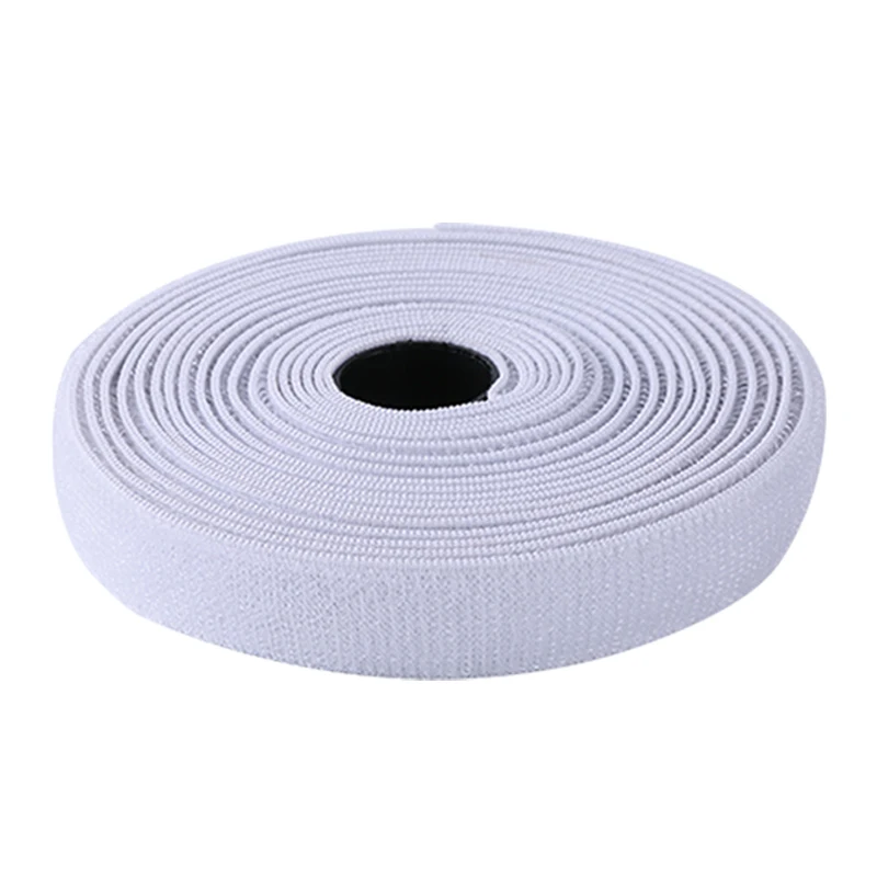 Non-Slip Sewing Elastic Band Heavy Duty Nylon Elastic Tape Hook and Loop Side Band /Strap Customized Colorful Cinch Straps